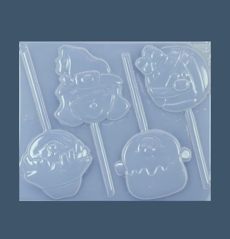 Molde de Paletas monstruos hallowen
