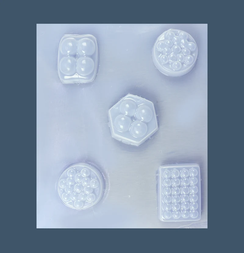 Molde de Jabón exfoliante