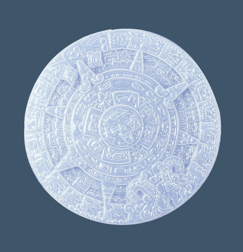 Molde de Calendario Azteca