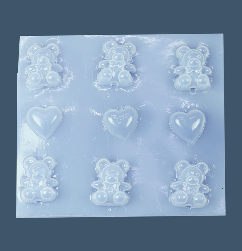 Molde de Ositos y corazónes