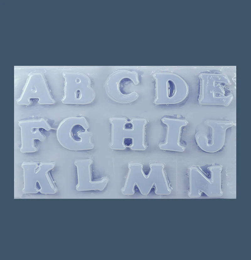 Molde de Abecedario & números
