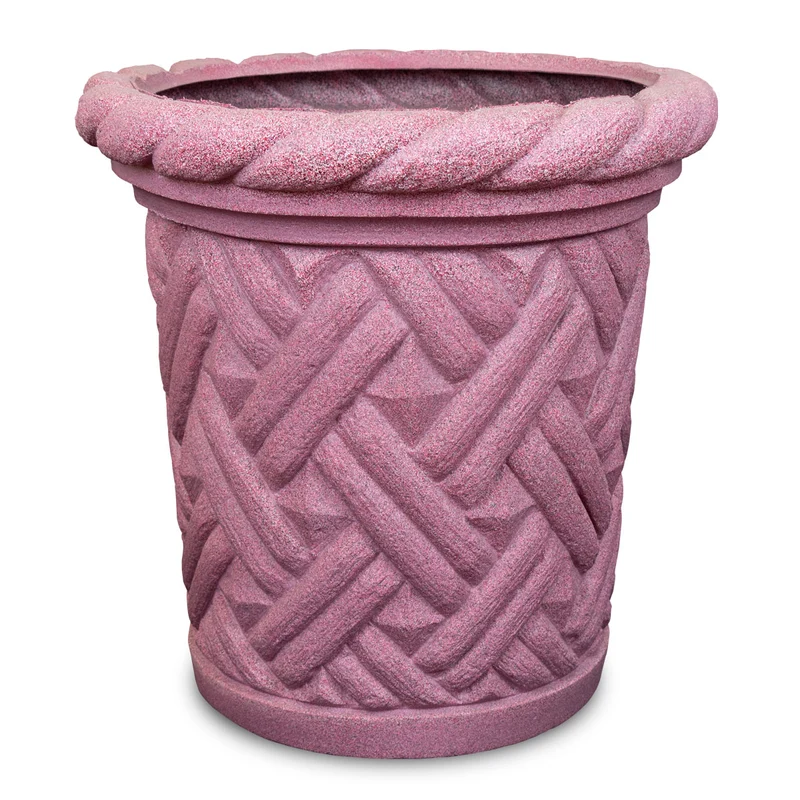 Maceta Cónica Poligranito Terracota