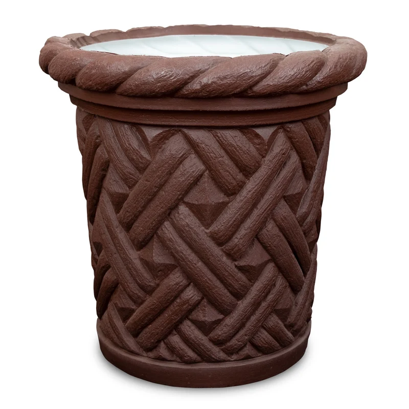 Maceta Cónica Chocolate