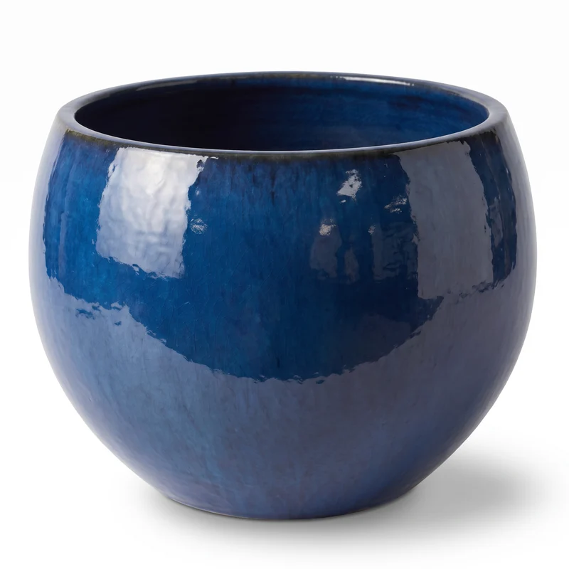 Pot MOZART 70x52cm bleu azur