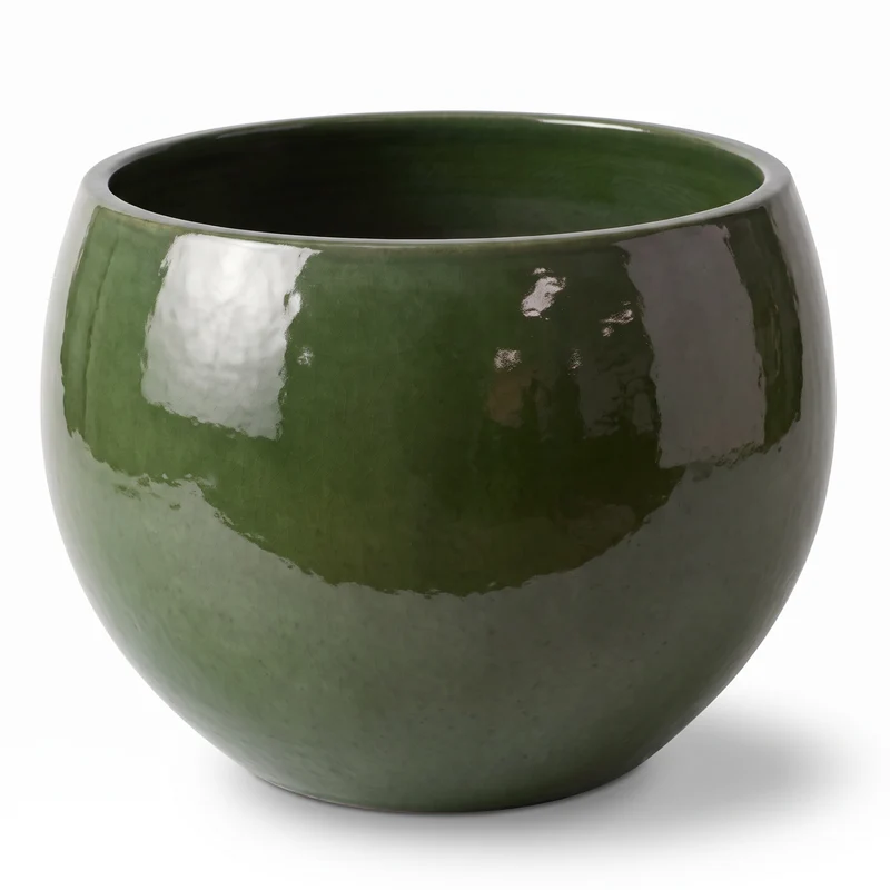 Pot MOZART 70x52cm vert profond