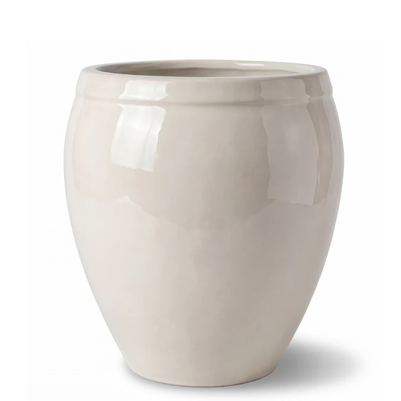 Pot ATLAS 52x58cm crème