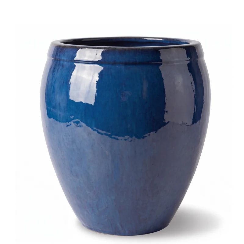 Pot ATLAS 52x58cm bleu caraîbes