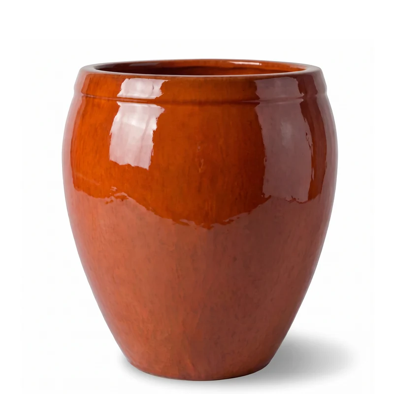 Pot ATLAS 52x58cm orange tropical