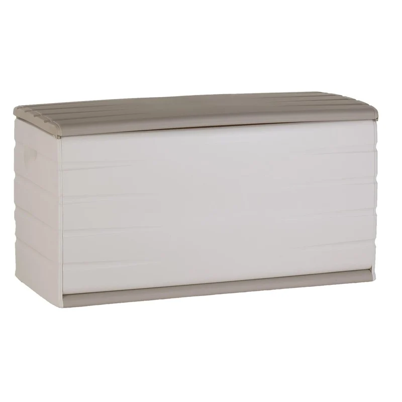 Baúl 120 cm Space Saver Plastiken Beige (reacondicionado)