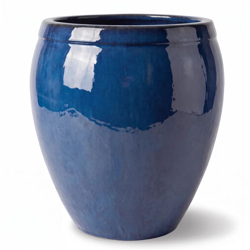 Pot ATLAS 75x78cm bleu caraîbes