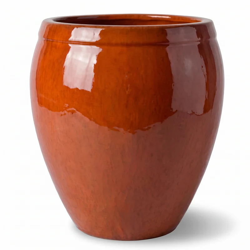 Pot ATLAS 75x78cm orange tropical