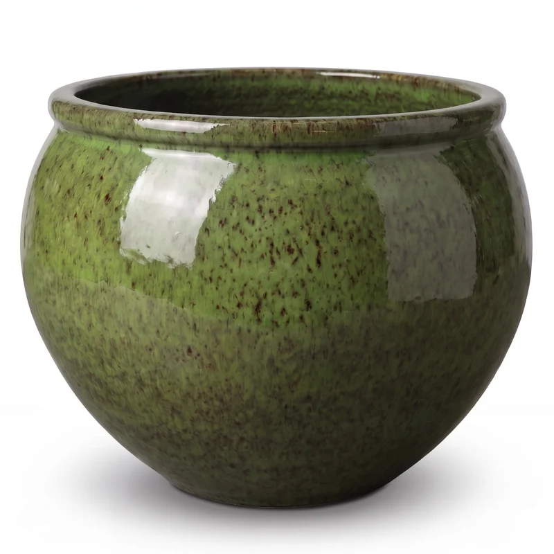 Pot LUTECE 86x64cm vert tropical