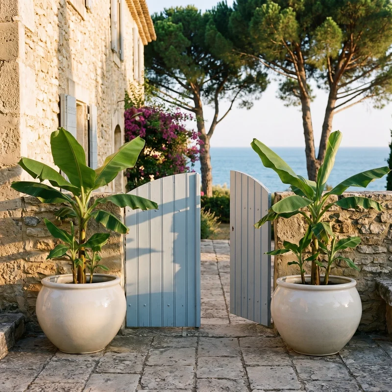 Pot LUTECE 53x43cm crème