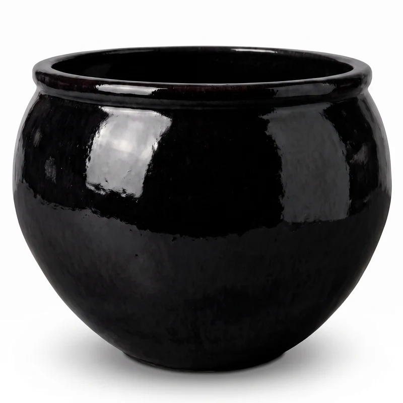 Pot LUTECE 86x64cm noir