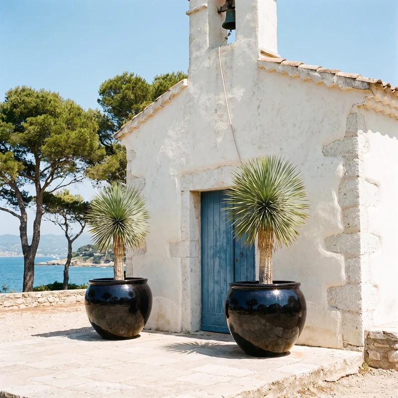Pot LUTECE 86x64cm noir
