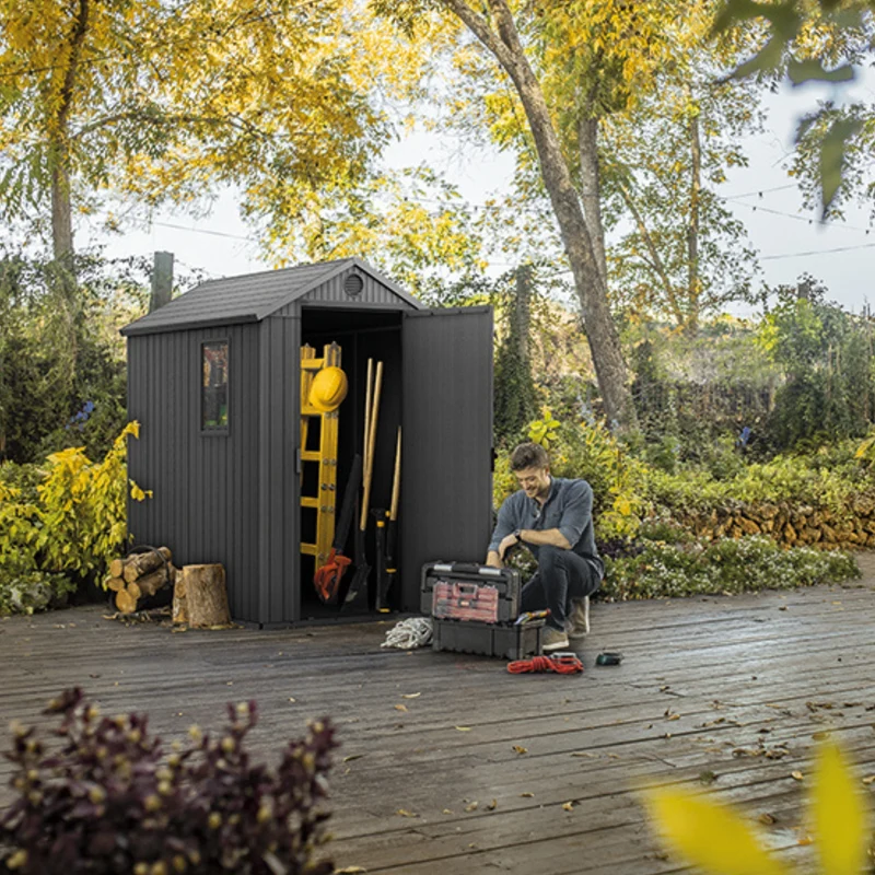 Abri de jardin DARWIN 4x6 Vert