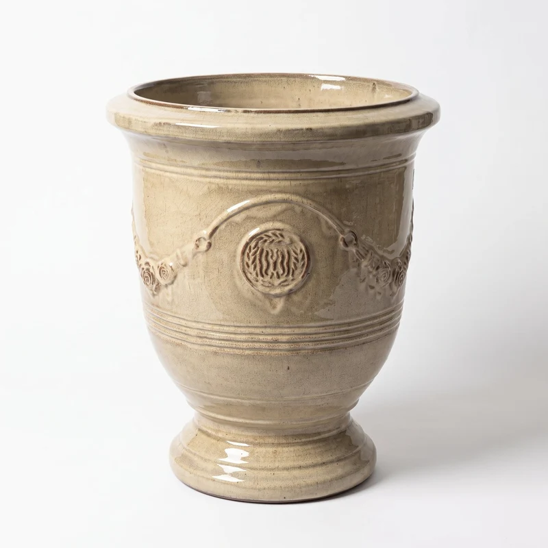 Pot RICHELIEU 46x56cm bronze sablé
