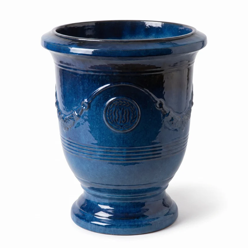 Pot RICHELIEU 46x56cm bleu azur