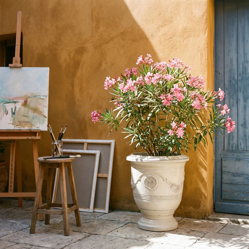 Pot RICHELIEU 46x56cm crème