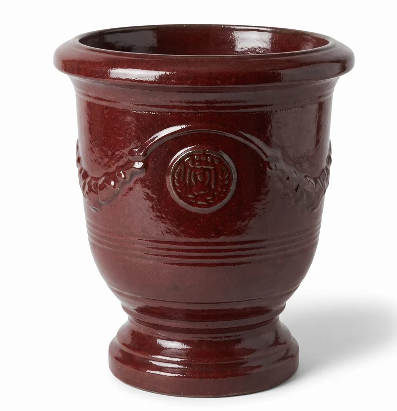 Pot RICHELIEU 46x56cm rouge brique