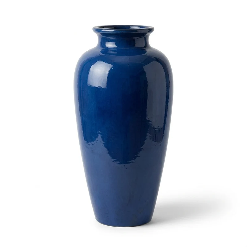 Pot JUPITER 40x83cm bleu nuit