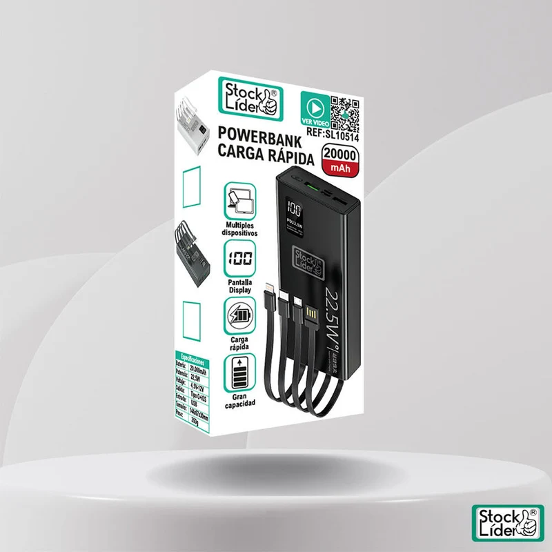 Powerbank carga rápida