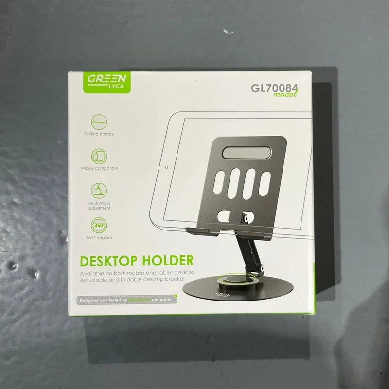 Soporte para iPad con Base de Rotación 360°