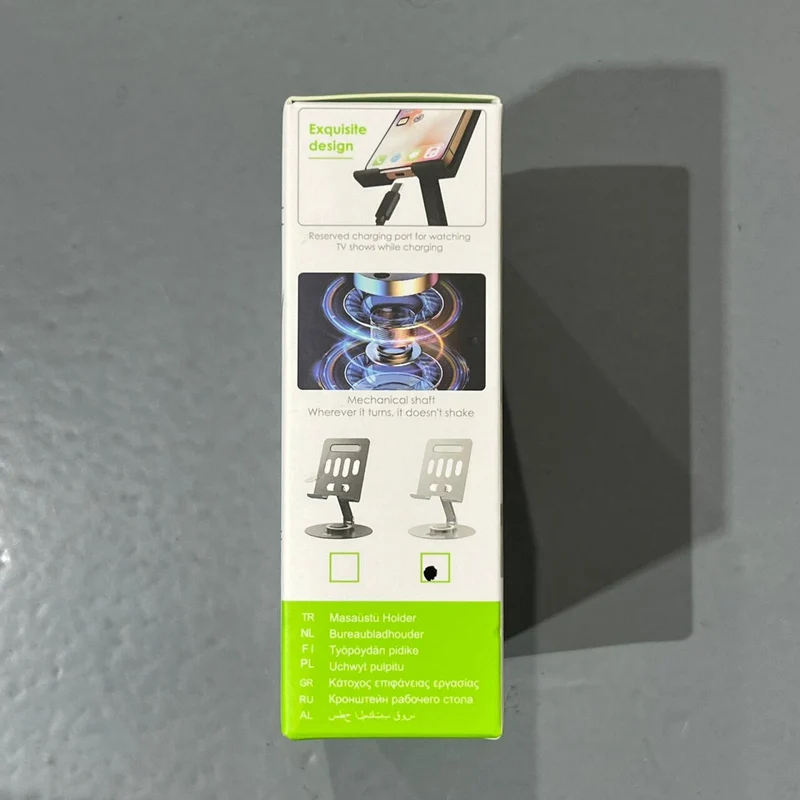 Soporte para iPad con Base de Rotación 360°