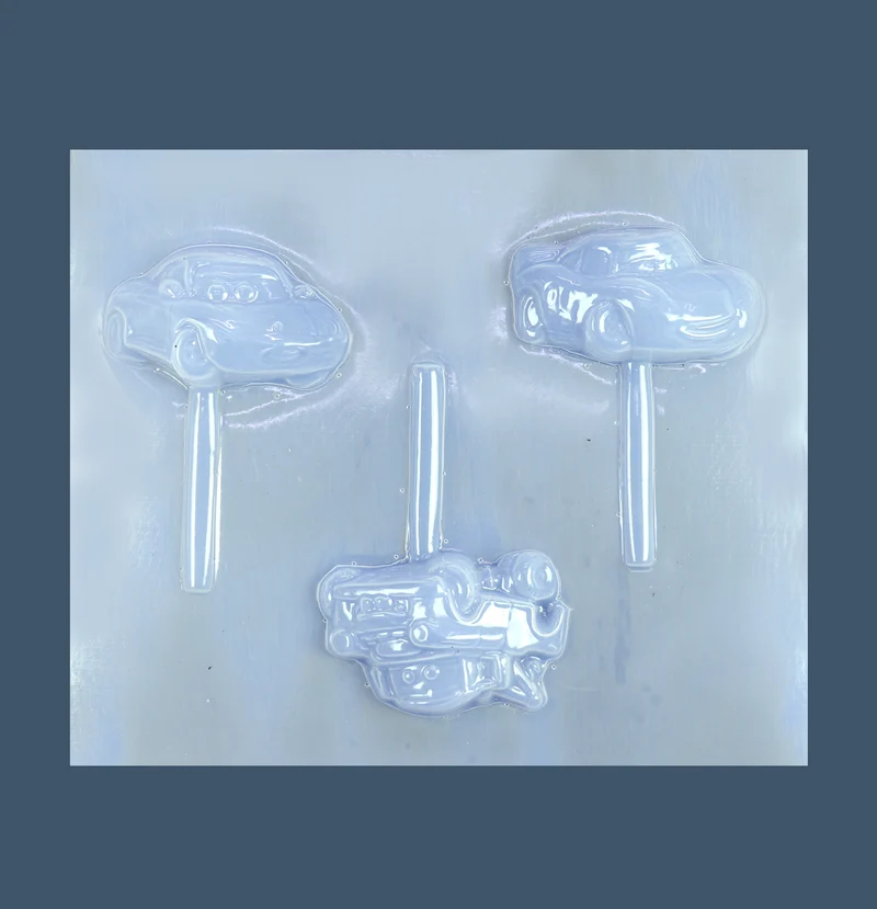 Molde para paletas Cars
