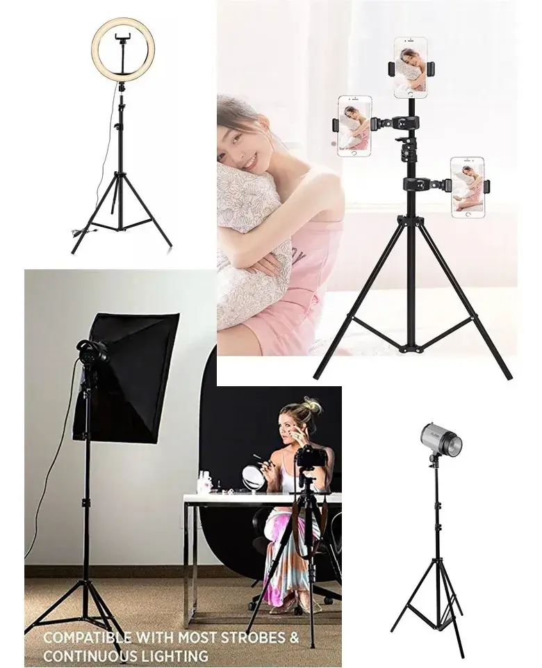 Trípode para Celular de 190 cm – Estabilidad y Versatilidad al Máximo