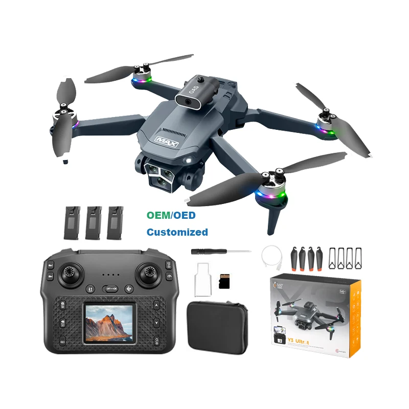 Drone Y3 Ultra con Control Remoto y Pantalla – Innovación, Diversión y Control Total