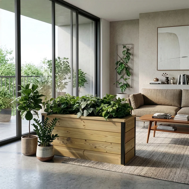 Jardinera Nidum autorriego 86x34x40