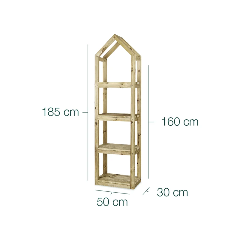 Estantería de madera Campanile Outdoor L