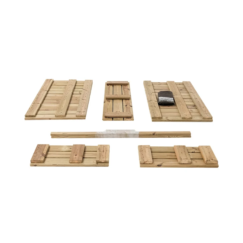 Jardinera de madera Atrium 120x34x40