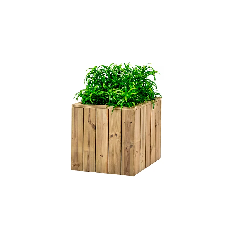 Jardinera de madera Atrium 50x50x50