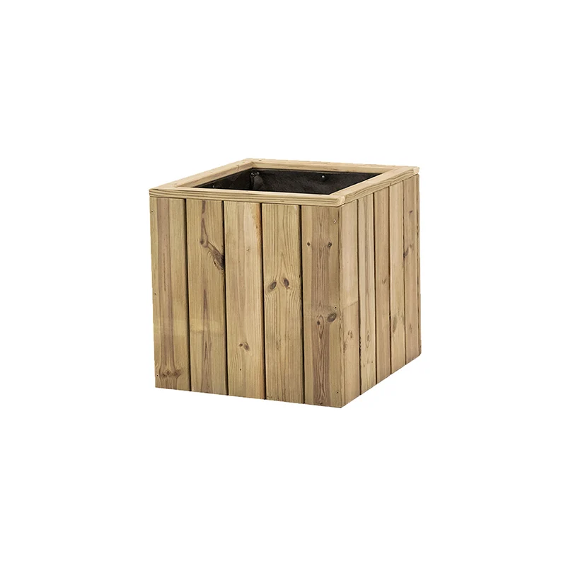 Jardinera de madera Atrium 50x50x50