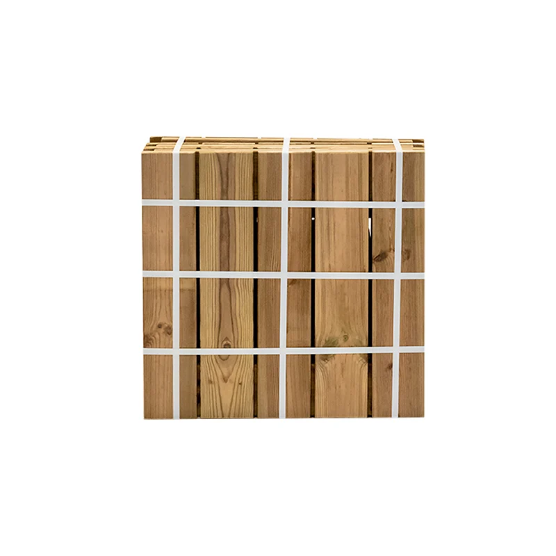 Jardinera de madera Atrium 50x50x50