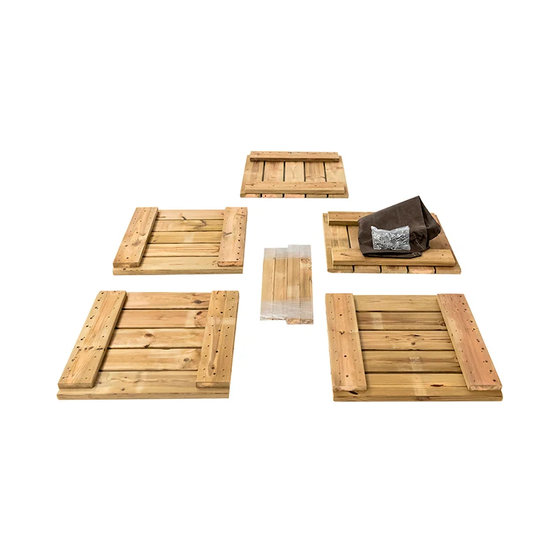 Jardinera de madera Atrium 50x50x50