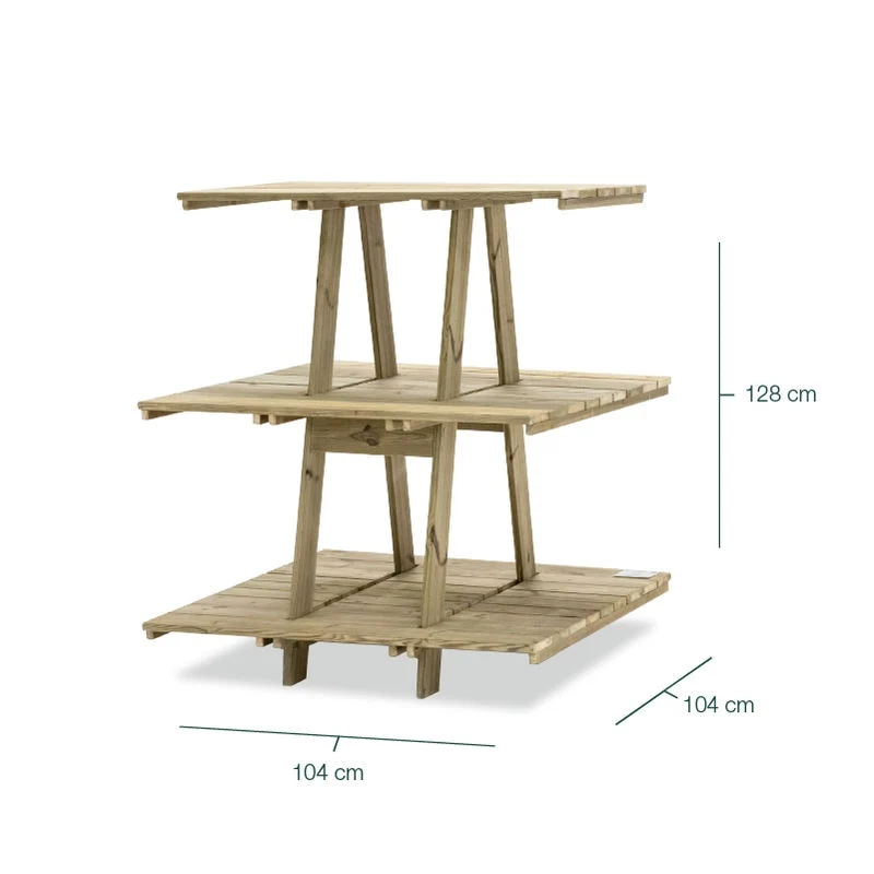 Estantería de madera Grow