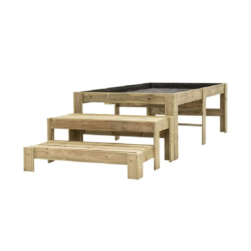Expositor de madera Set Blossom + Podium