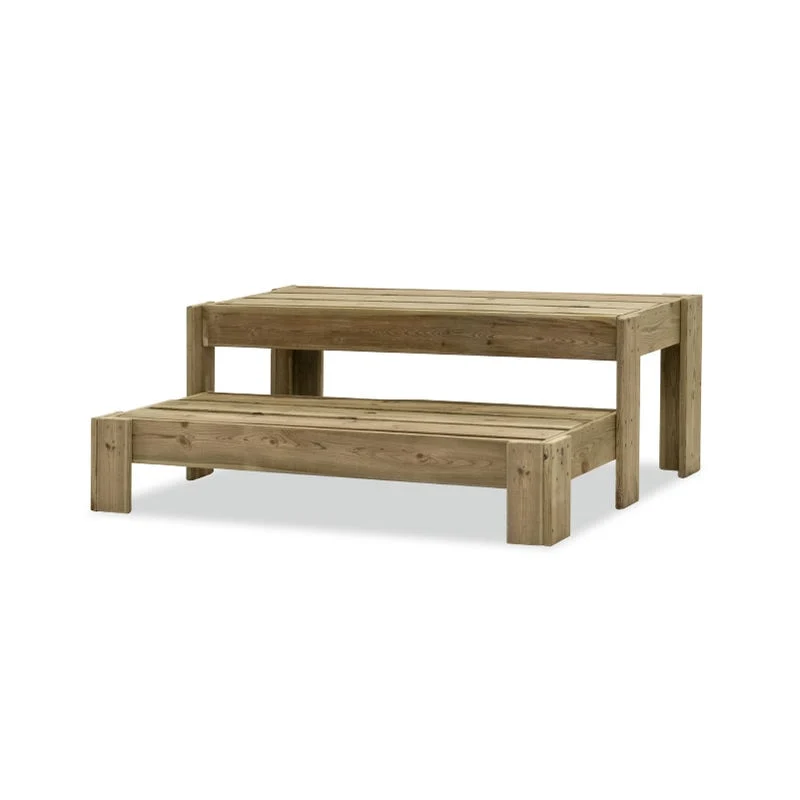 Expositor de madera Podium