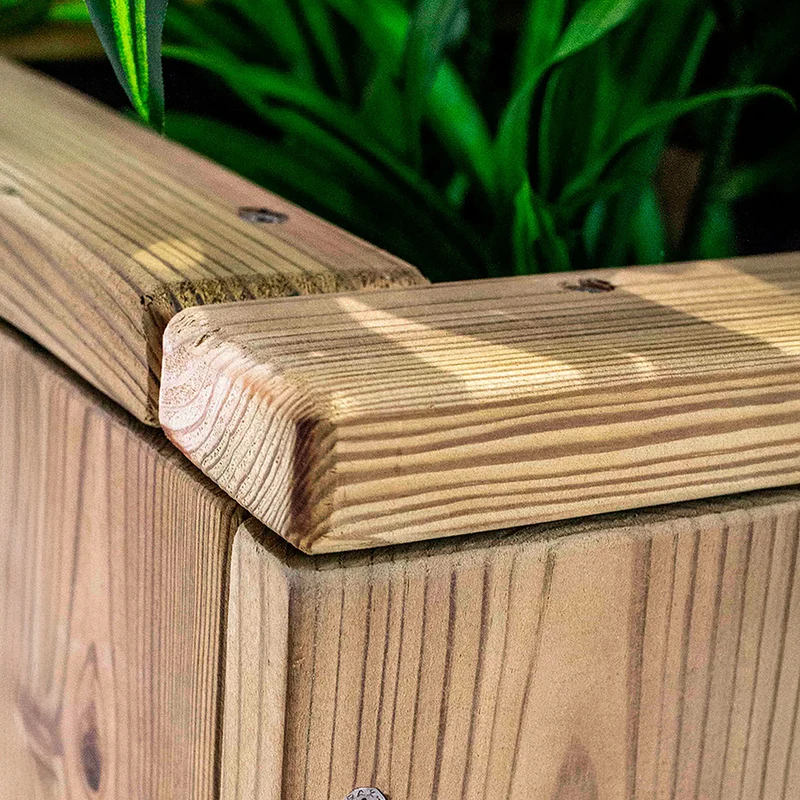Jardinera de madera Atrium 100x34x60