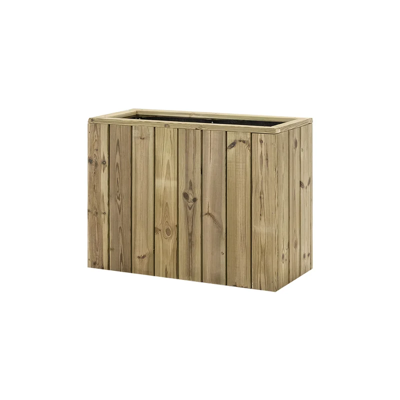 Jardinera de madera Atrium 100x34x60