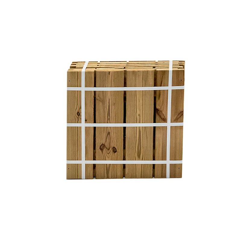 Jardinera de madera Atrium 40x40x40