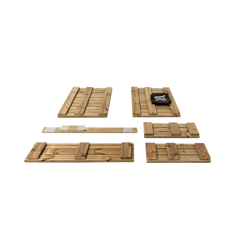 Jardinera de madera Atrium 100x34x40