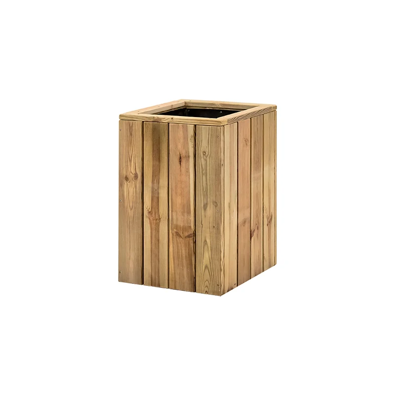 Jardinera de madera Atrium 40x40x60