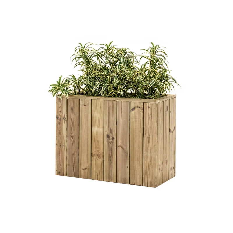 Jardinera de madera Atrium 80x34x60