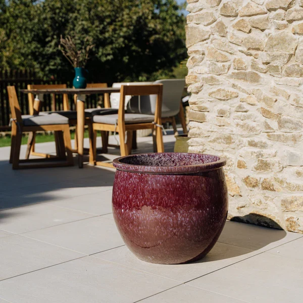 Pot NEWTON 21x23cm violet clair