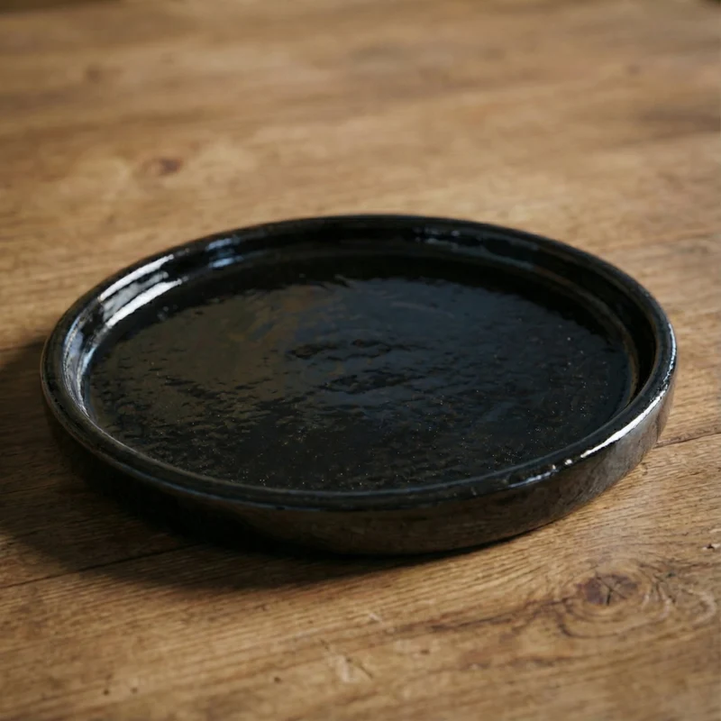Soucoupe 44cm noir