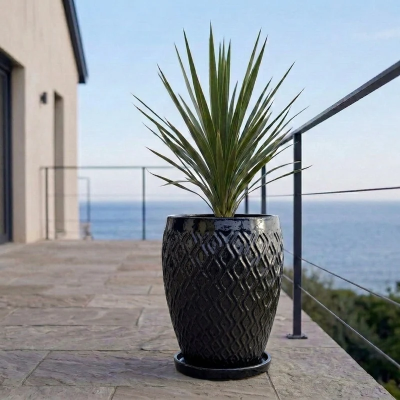 Soucoupe 44cm noir